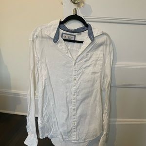 Men’s Button Down Linen Shirt